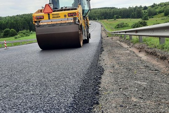 На 40 % отремонтирован участок трассы М-7 Волга в Нижегородской области