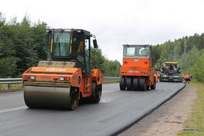Дорожники завершают ремонт на участке трассы Дарасун – Солнцево в Забайкалье