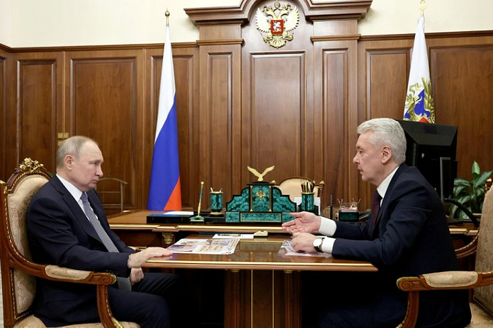 Сергей Собянин рассказал Владимиру Путину о дорожно-транспортных проектах Москвы