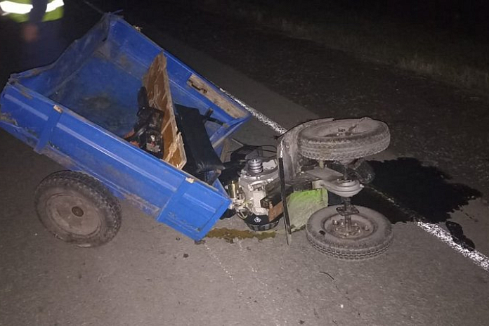 Водитель мотоблока погиб в ДТП с большегрузом в Омской области