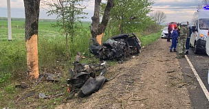 Три человека погибли в ДТП под Горячим Ключом на Кубани