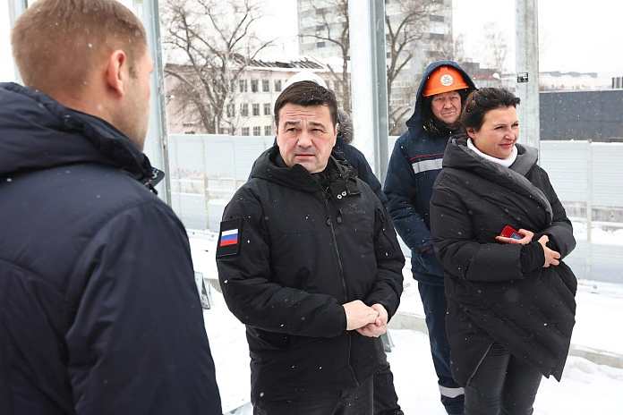 В подмосковных Мытищах завершается строительство развязки Фрунзе - Ярославское шоссе