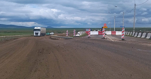 Ремонт моста через Большой Горекацан на трассе Р-258 Байкал в Забайкалье завершат в ноябре