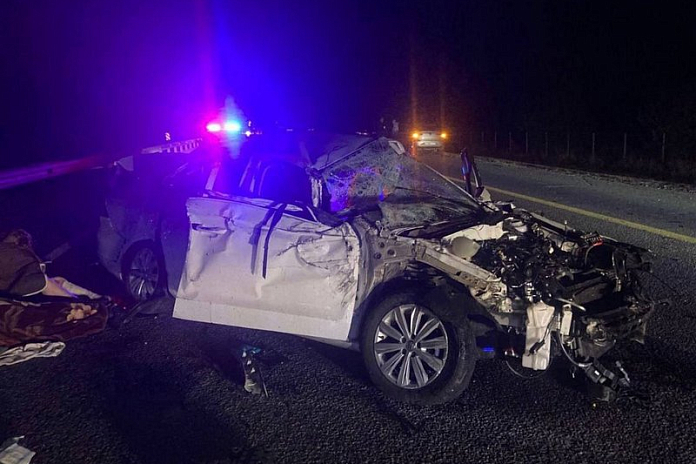 В ночной аварии на трассе М-4 Дон в Воронежской области погиб пассажир иномарки
