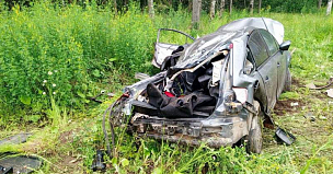 Четыре человека погибли в аварии на трассе Р-243 в Удмуртии