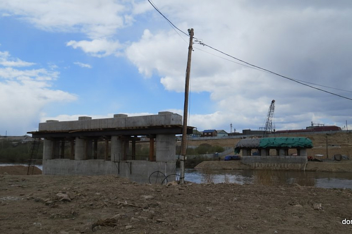 В Кяхте приступили к строительству опор моста на улице Банзарова