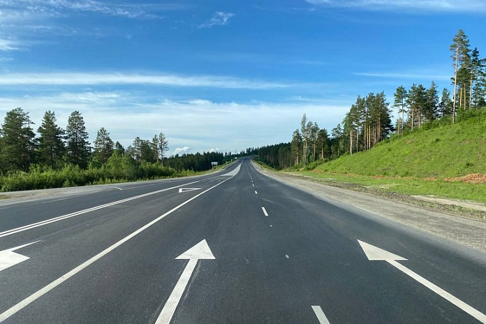 По нацпроекту отремонтировали 5 км дороги Елизарово - Кологрив в Костромской области