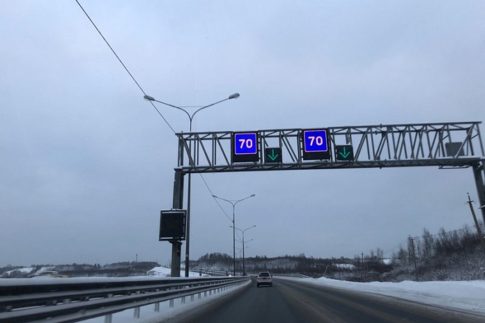 На трассе М-2 Крым в Тульской области с 1 ноября вводятся «зимний» скоростной режим