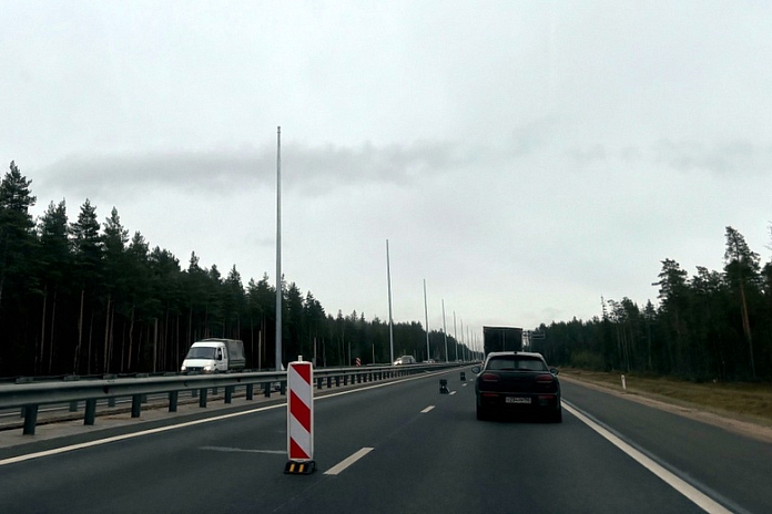 На трассе А-121 Сортавала в Ленобласти до конца ноября ограничено движение