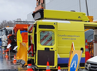 На трассе М-11 Нева в Тверской области тестируют камеры фиксации нарушений ПДД на машинах аваркомов