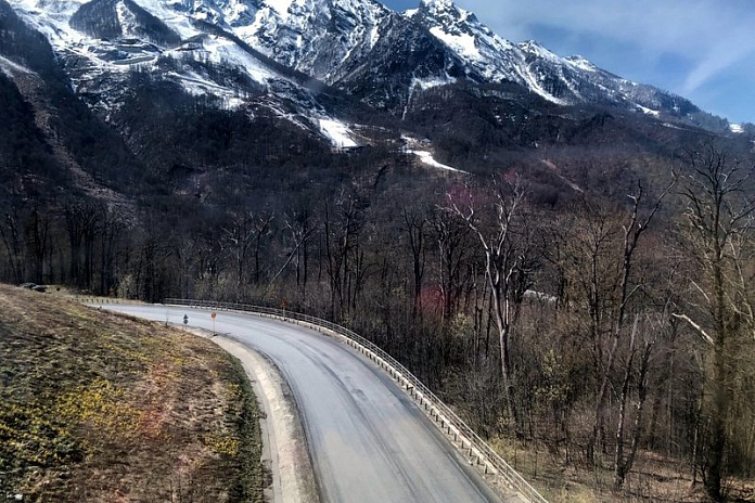 Движение всего транспорта открыто по Военно-Грузинской дороге в Северной Осетии